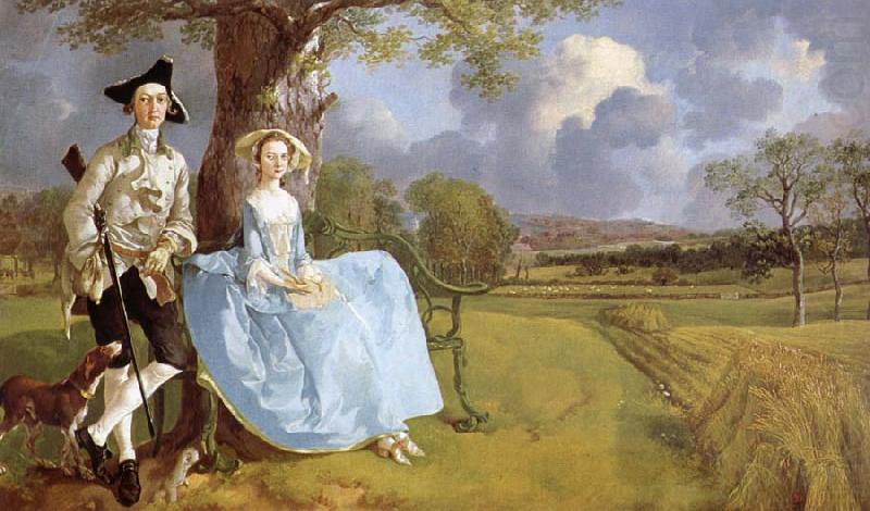 Mr. and Mr.s Andrews, Thomas Gainsborough